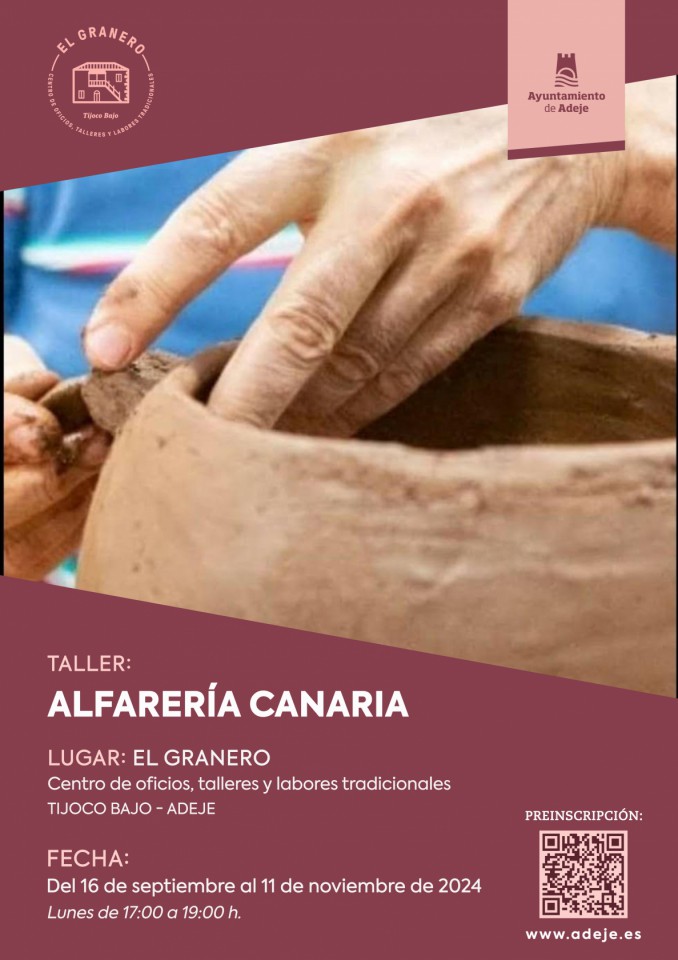 Clases semanales de Torno Alfarero MARZO 2024